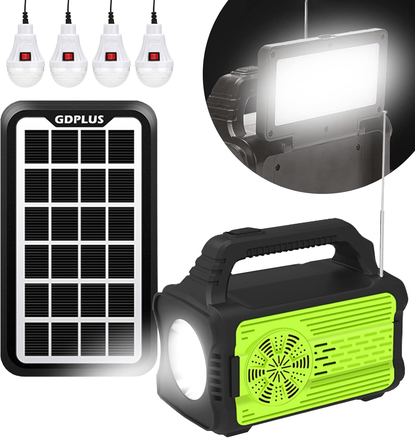 Miniatura 3 de Kit Solar Con  Bombill-os Reflector Lint